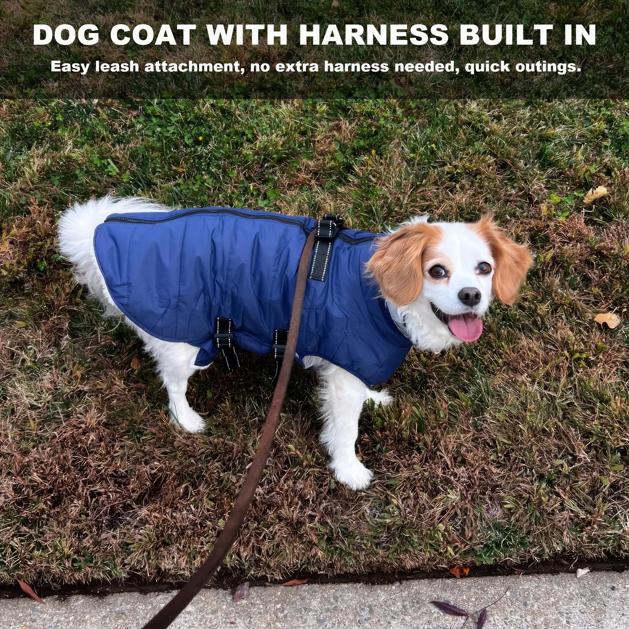 Mklhgty high collar with faux fur trim shields against wind