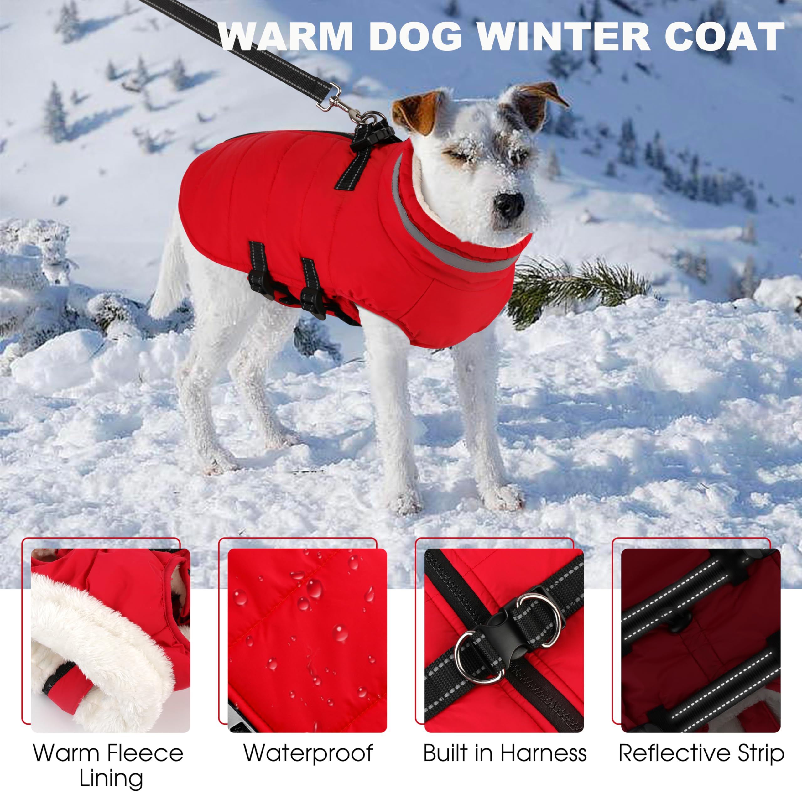 Mklhgty high collar with plush faux fur trim detail for wind protection