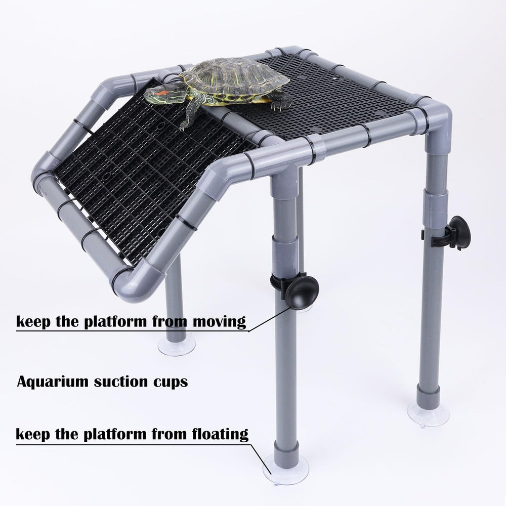 MLONDHSU turtle basking platform easy assembly and maintenance.