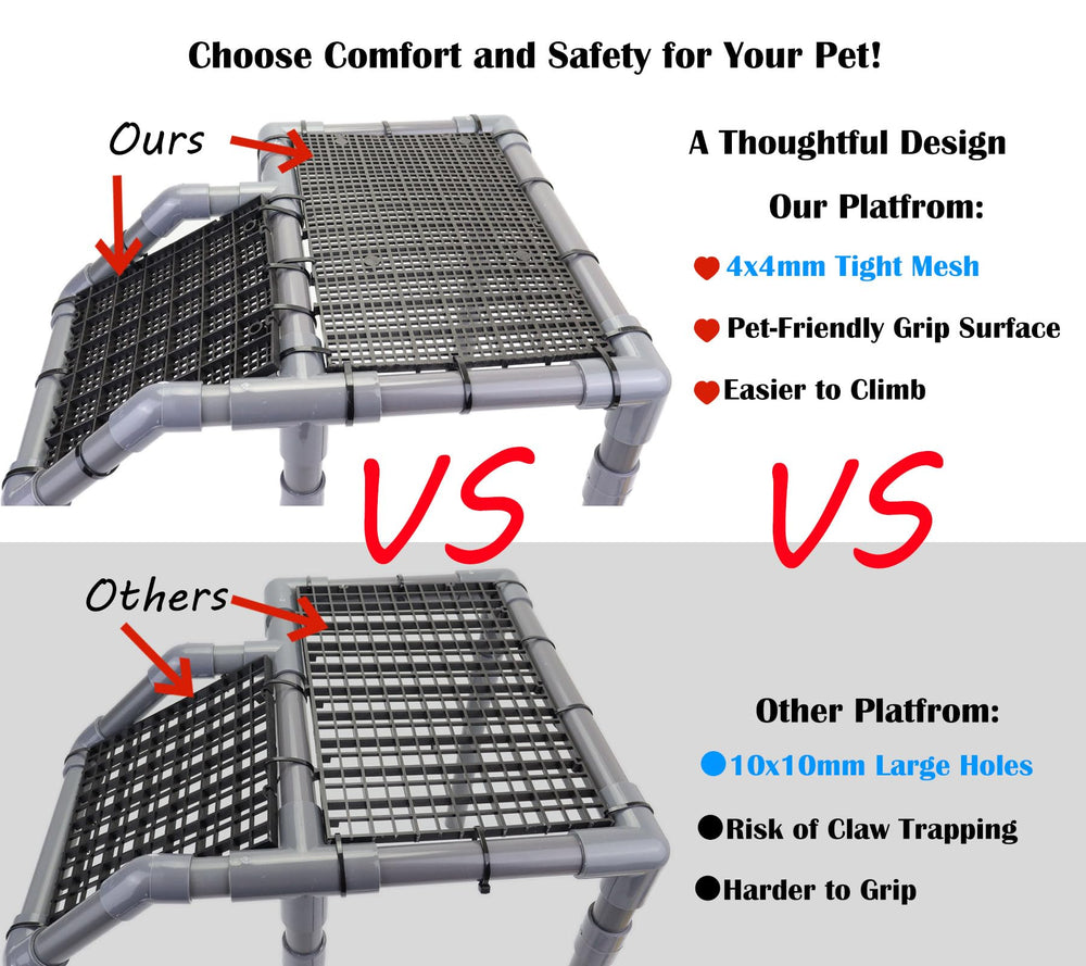 MLONDHSU turtle basking platform large-tank setup supports bigger species and more space