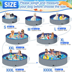 MMdipon dog pool slip-resistant-base demonstrating sturdy paws-friendly surface.