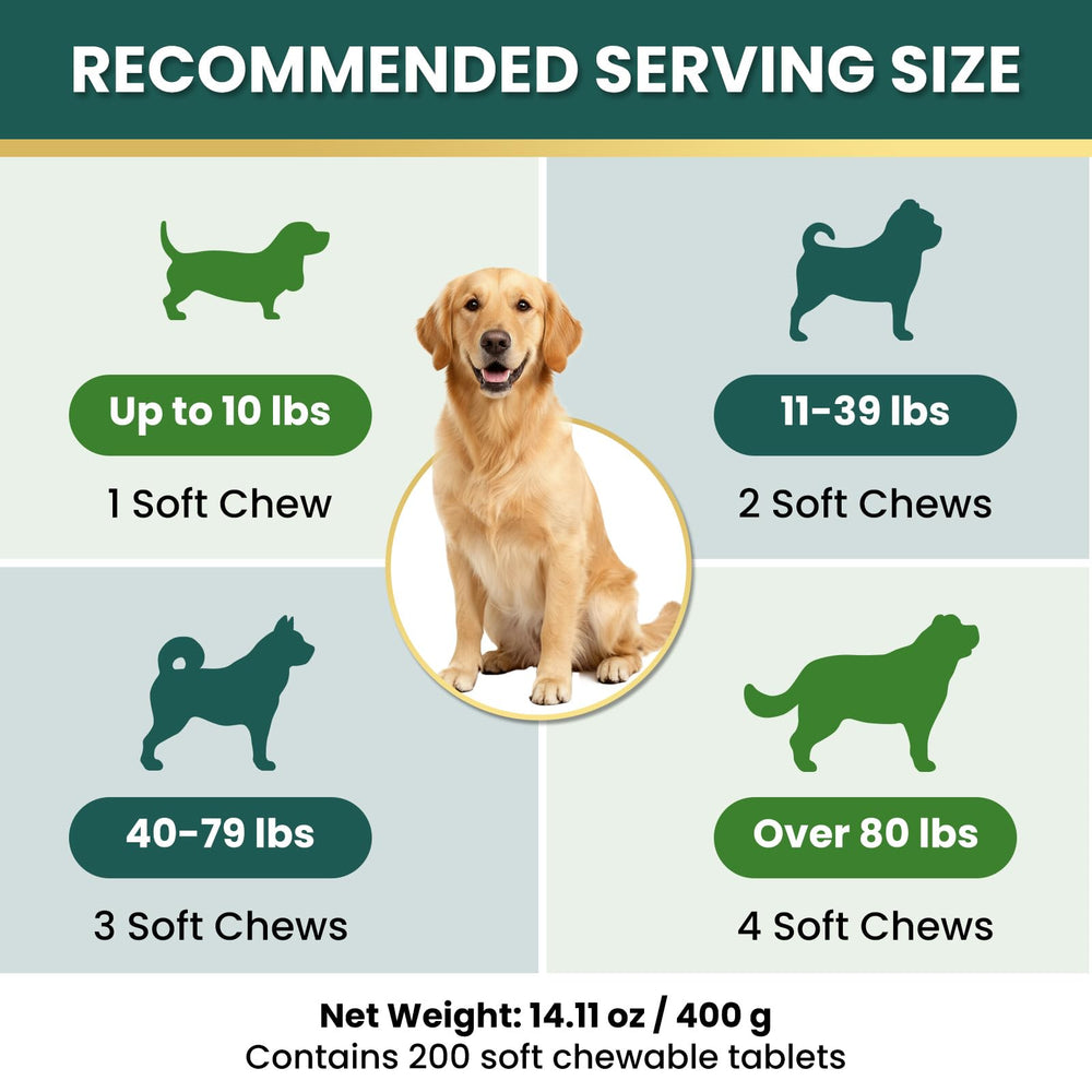 MNQAXZ dog cough relief chews suitable for puppies and seniors