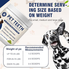 MNQAXZ natural ingredients probiotics blend supporting oral health in dogs