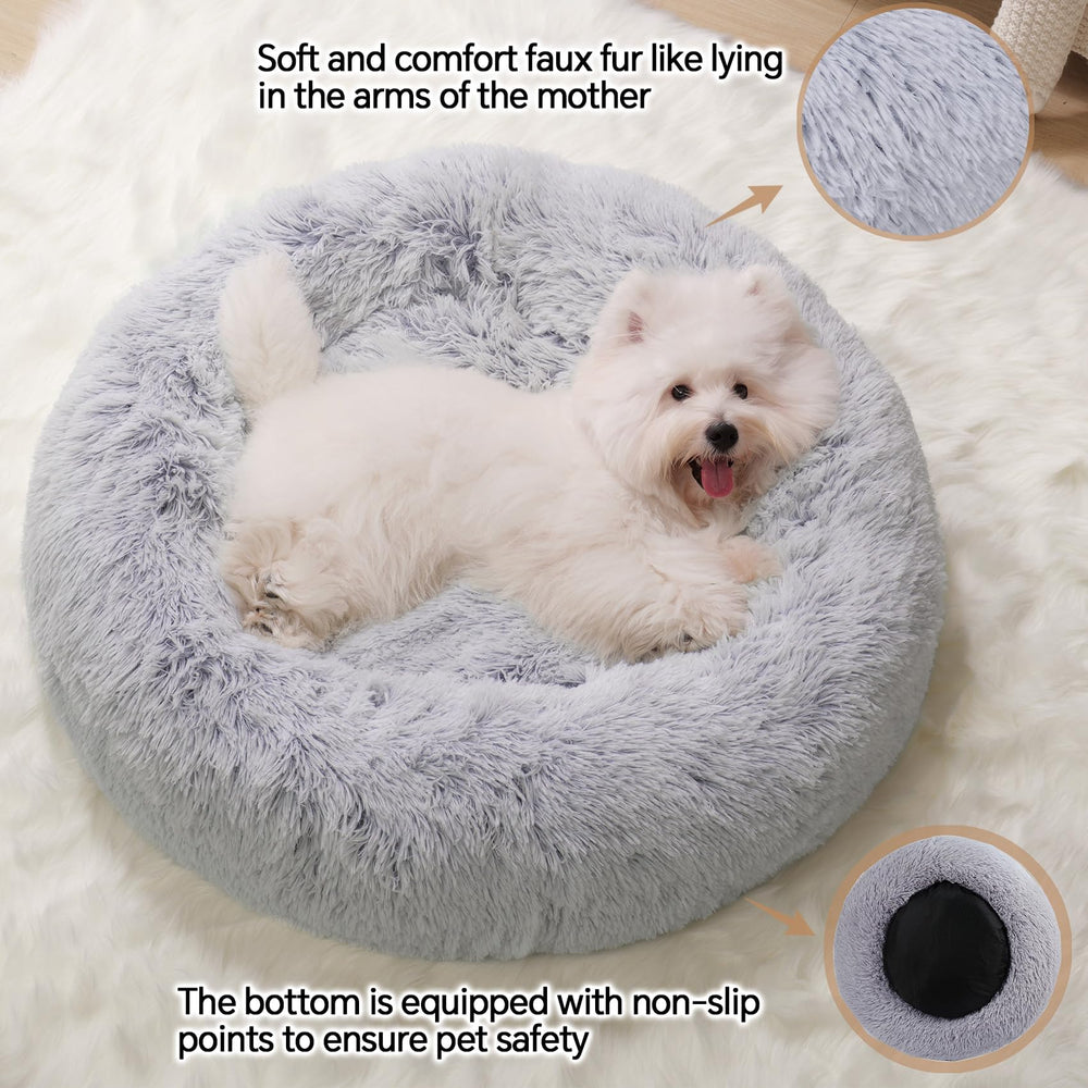 MNWHUC washable dog bed is easy to clean with machine washing.
