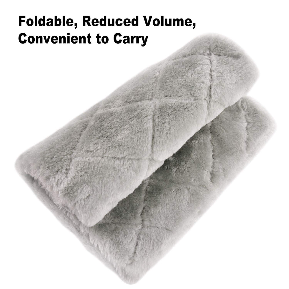 MOACC Winter Warm Bird Nest Hammock closeup fleece texture highlights comfort and security.