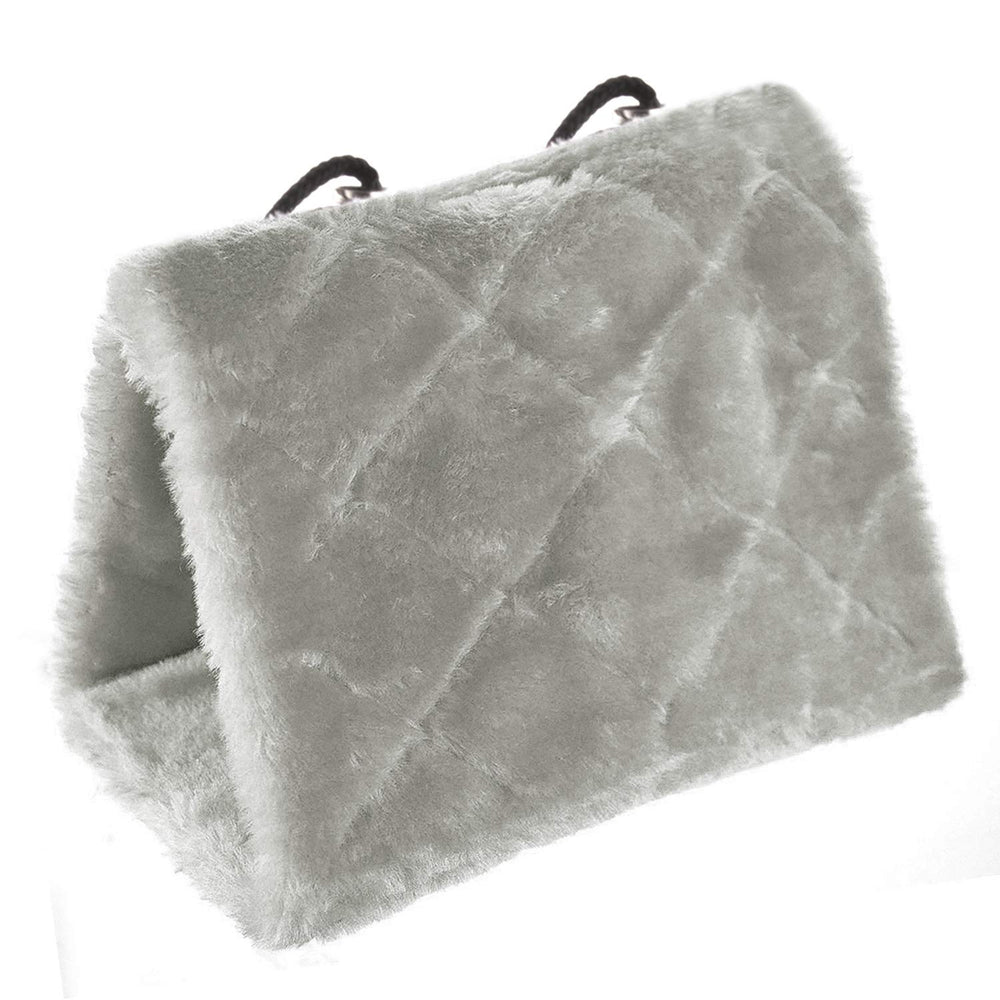 MOACC Winter Warm Bird Nest Hammock soft fleece texture for cozy bird rest.