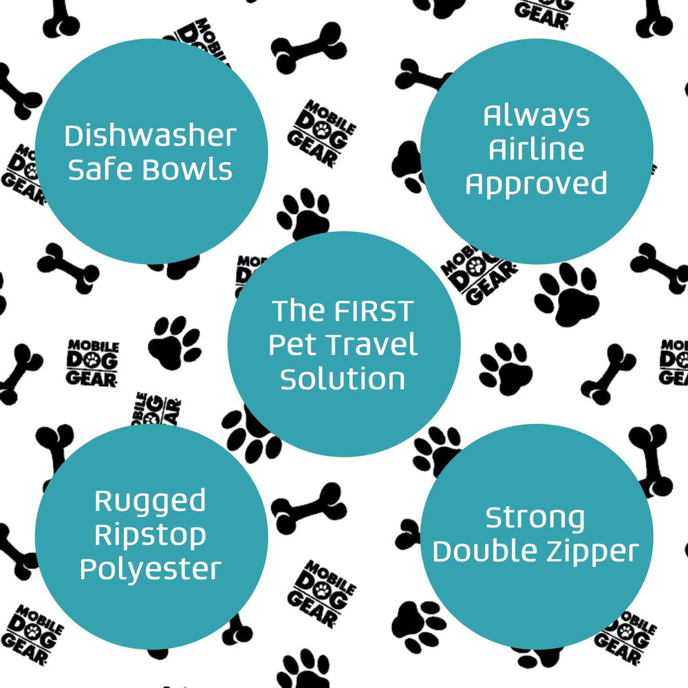Mobile Dog Gear Week Away adjustable shoulder strap offers comfortable carrying during trips