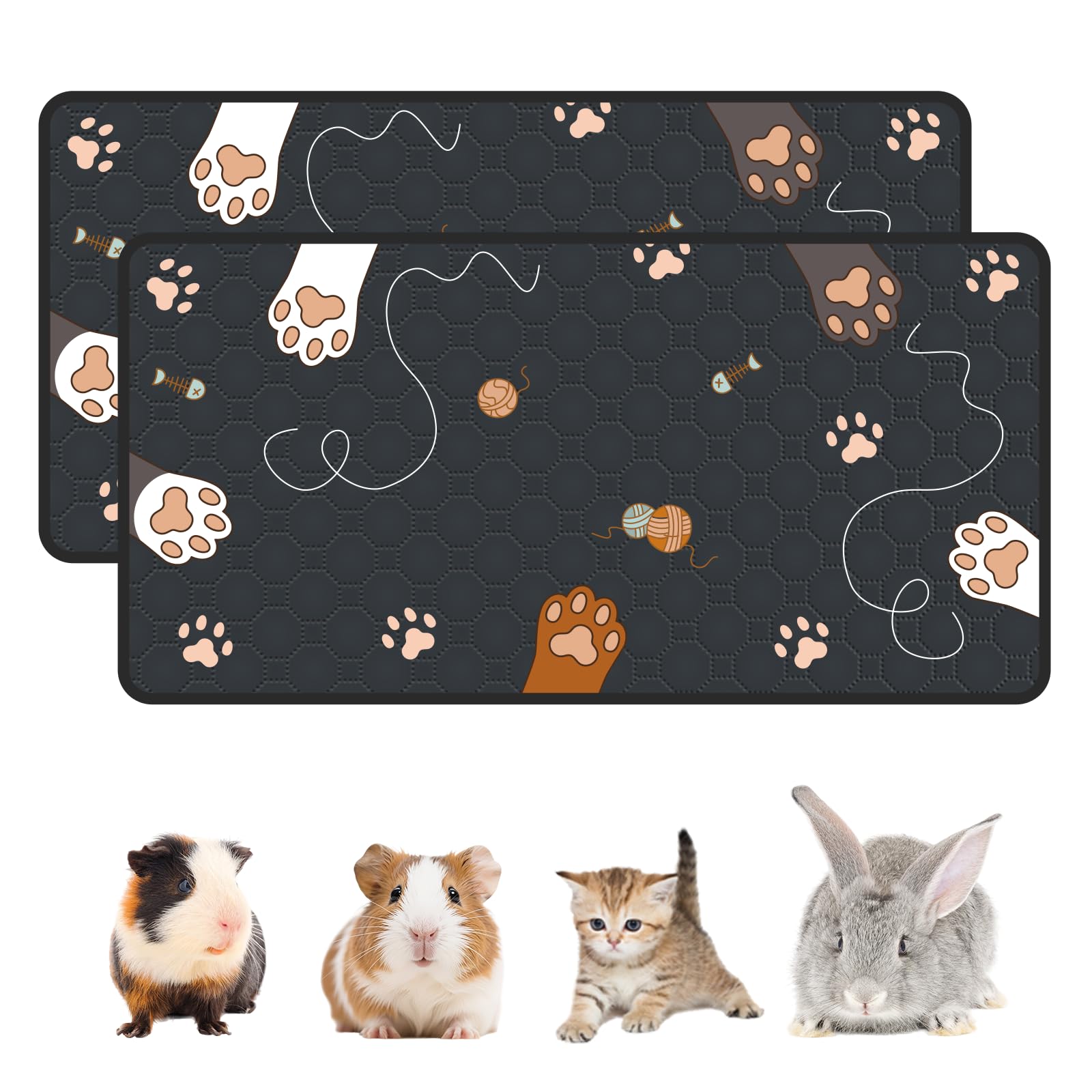 MODESLAB guinea-pig cage liner 28x56 keeps bedding clean and dry