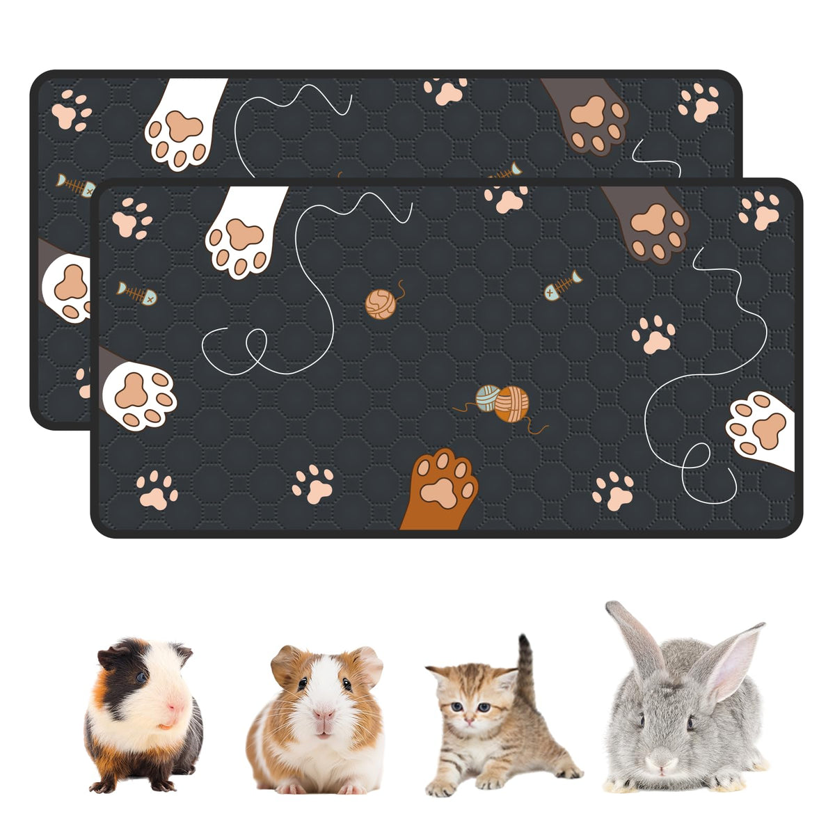 MODESLAB guinea-pig cage liner 28x56 keeps bedding clean and dry