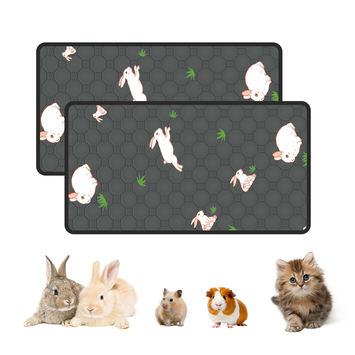 MODESLAB guinea pig cage liner shows absorbent surface for quick urine pickup and dry bedding.