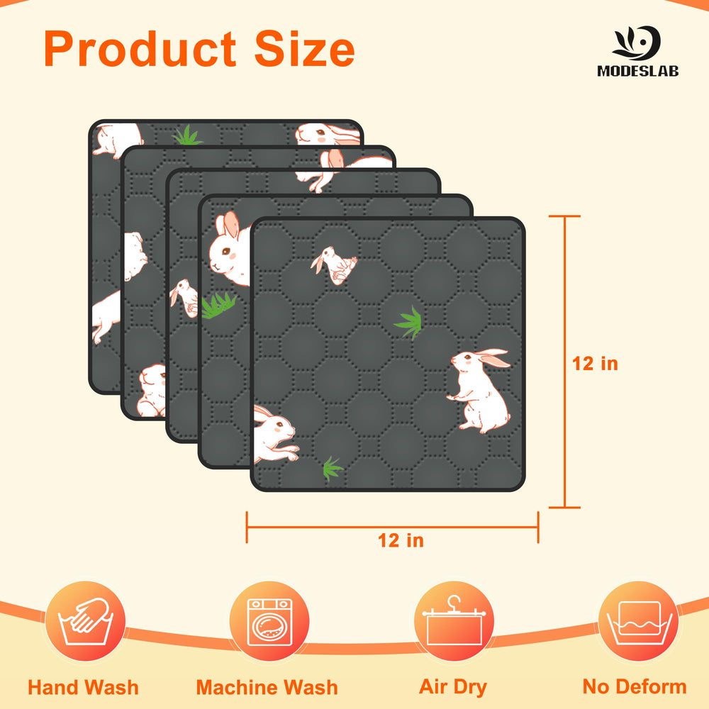 MODESLAB guinea pig cage liner being washed highlights reusable, easy-clean design
