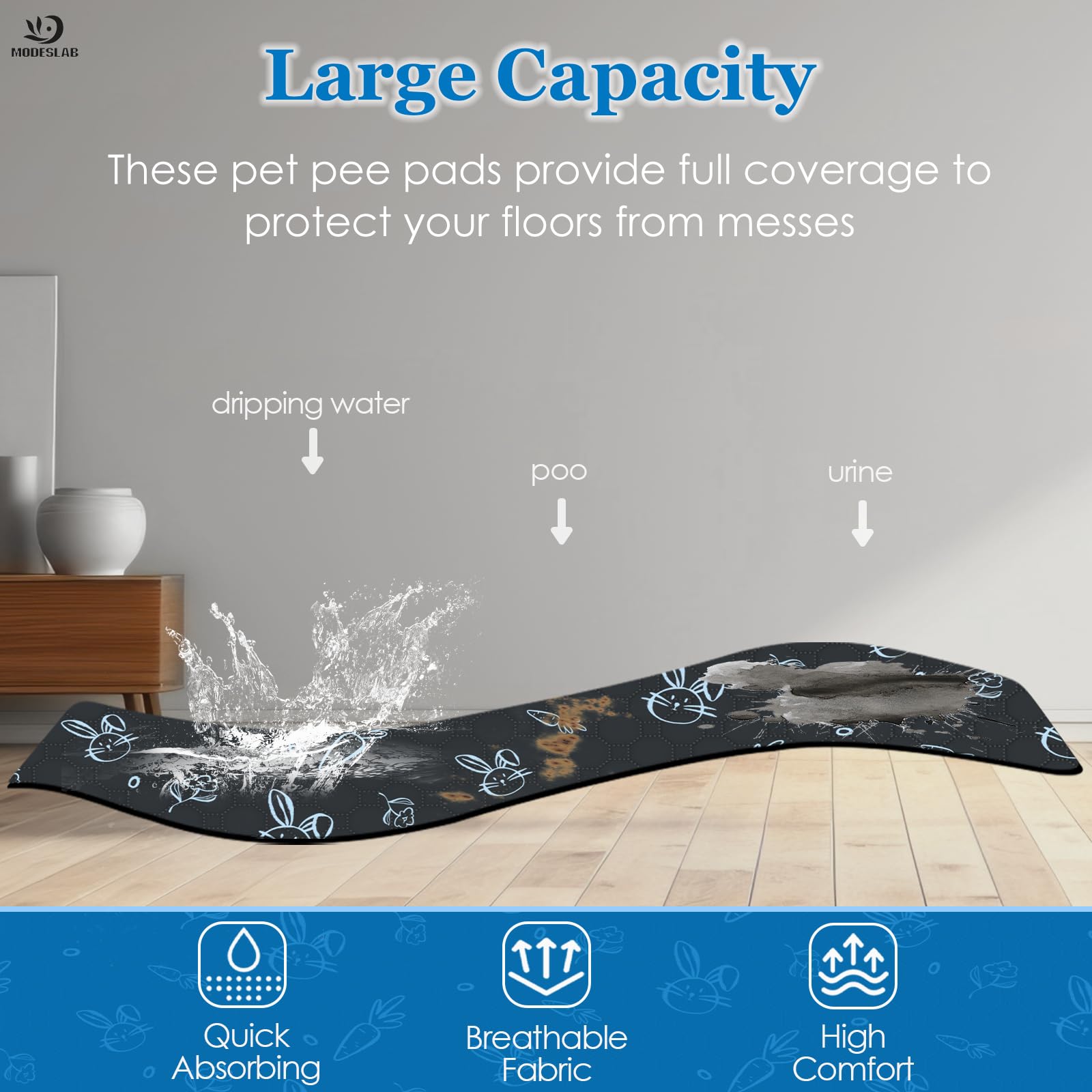 MODESLAB multiple sizes navy liner fits various cages for flexible setup