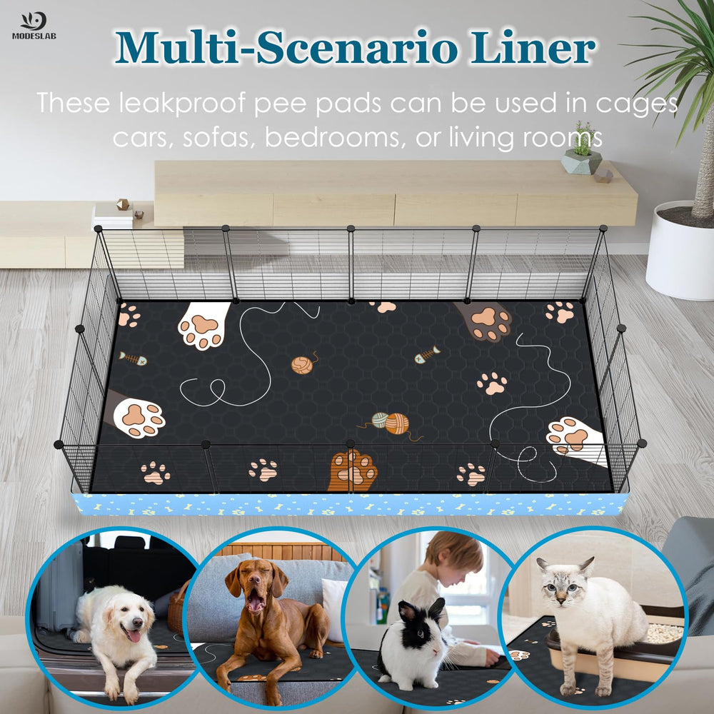 MODESLAB guinea pig cage liner versatile surface for cars, beds, and floors