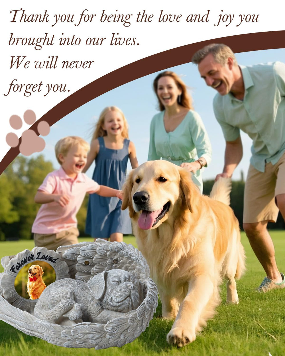 MoDinity dog memorial gift-ready packaging makes comforting condolences easy to share