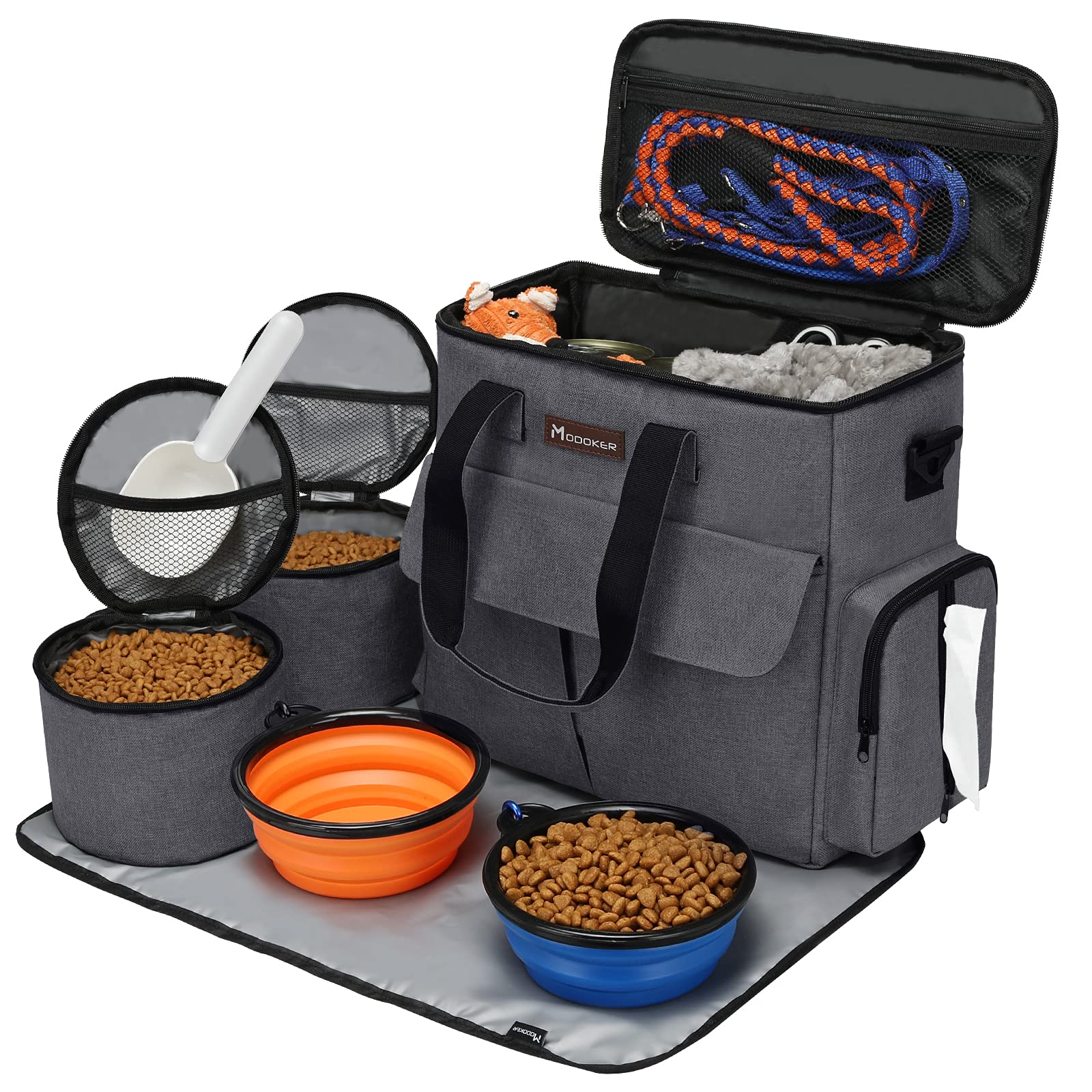 Modoker dog and cat travel bag used for everyday outings and trips.