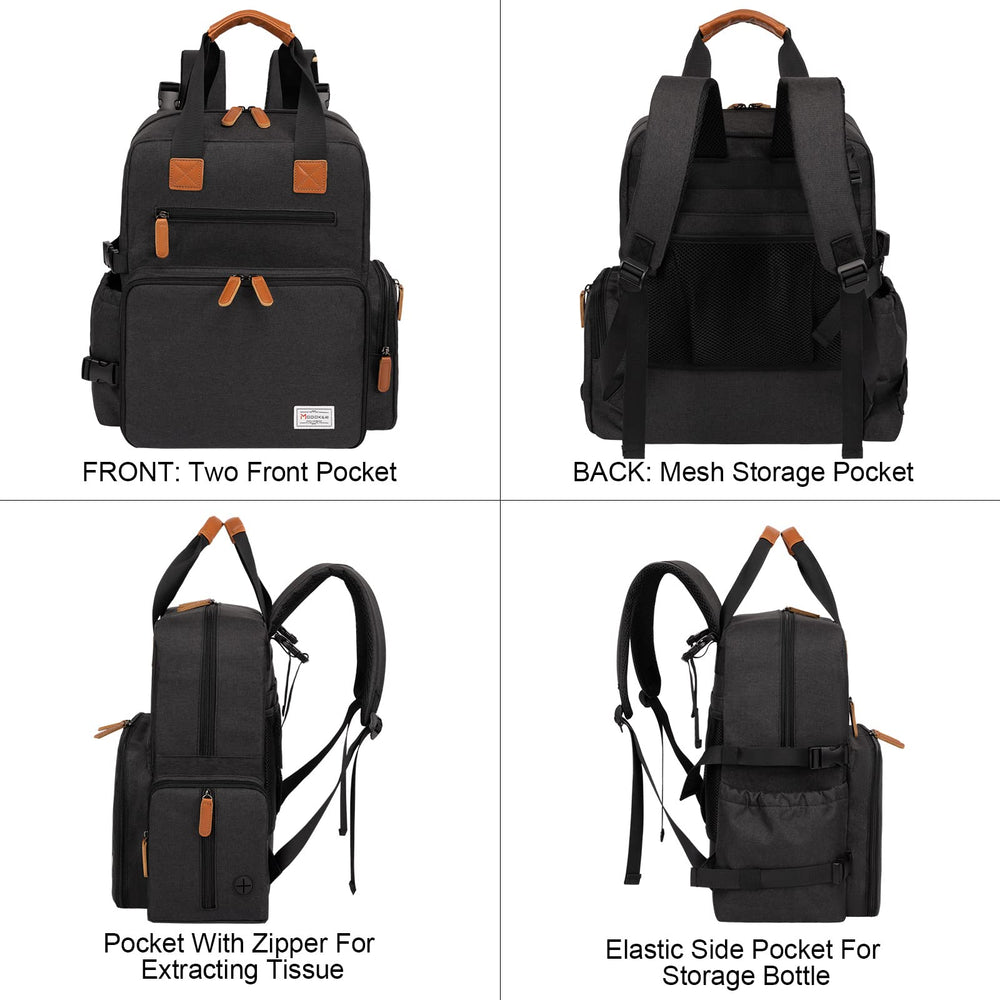 Modoker dog travel bag ergonomic shoulder straps reduce shoulder strain on trips.
