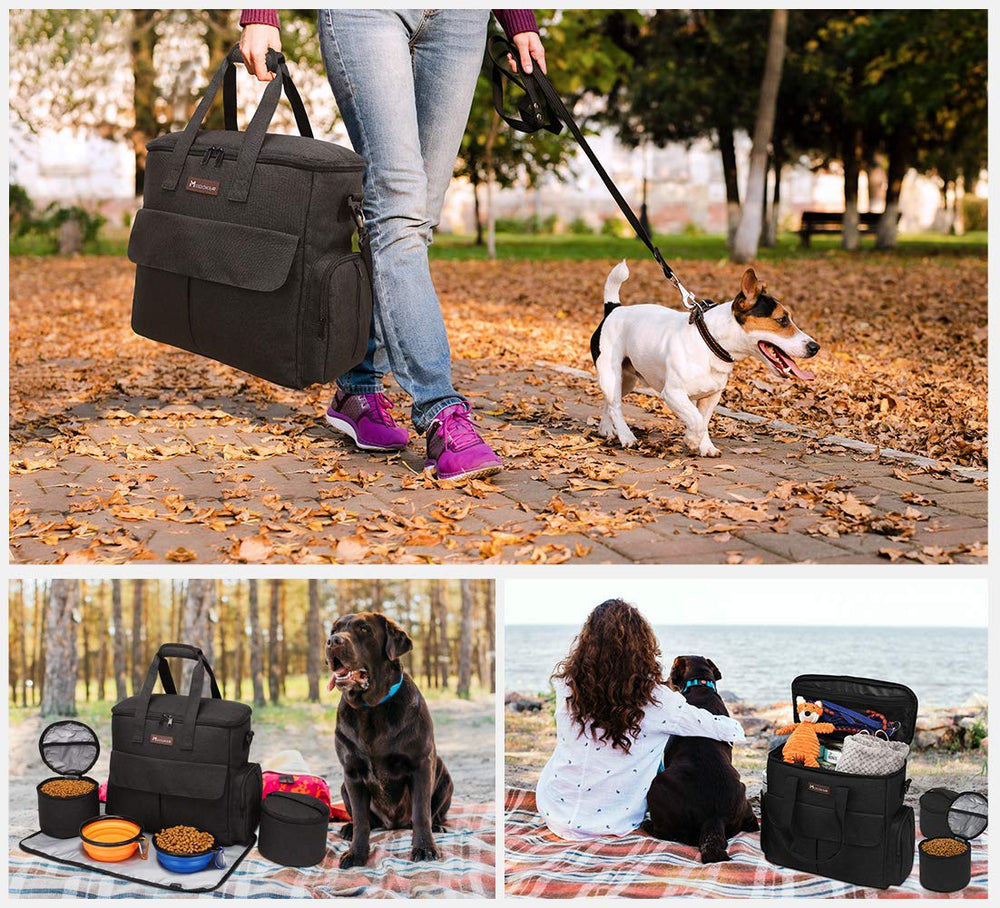 Modoker dog travel bag travel food containers simplify packing