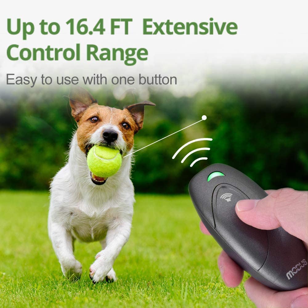 MODUS 2-in-1 dog training device close-up for versatile bark control