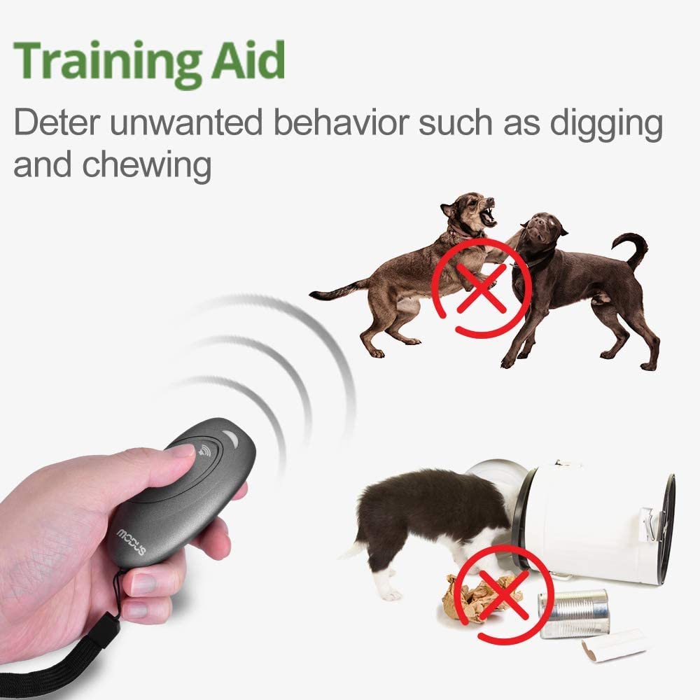 MODUS training scenarios reduce barking with gentle cues
