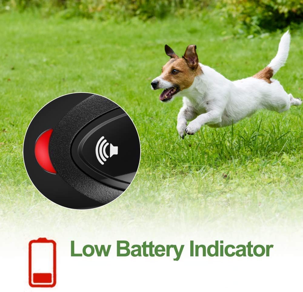 MODUS ultrasonic dog bark deterrent device suitable for indoor and outdoor training