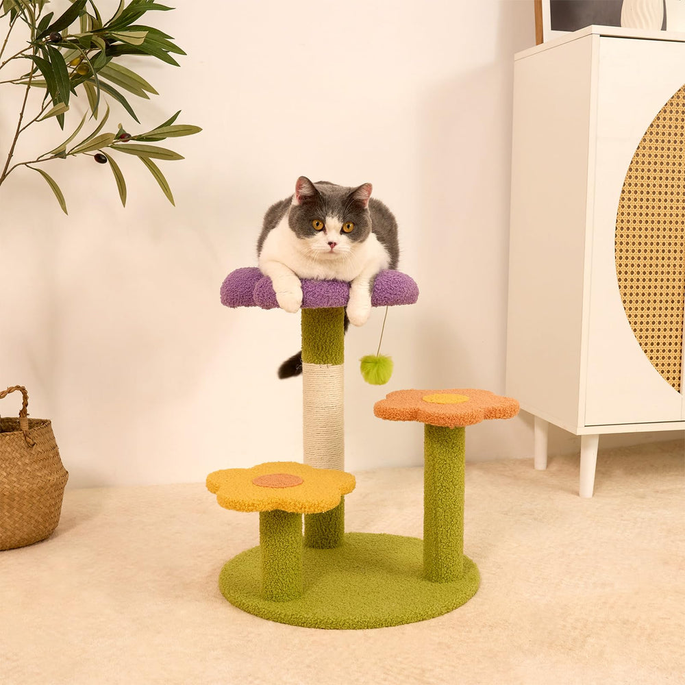 MODUSKYE Teddy velvet perch provides soft warm nap space.