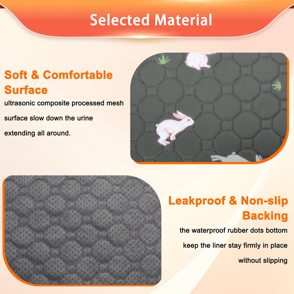 MODESLAB liner leakproof backing with rubber dots prevents slippage