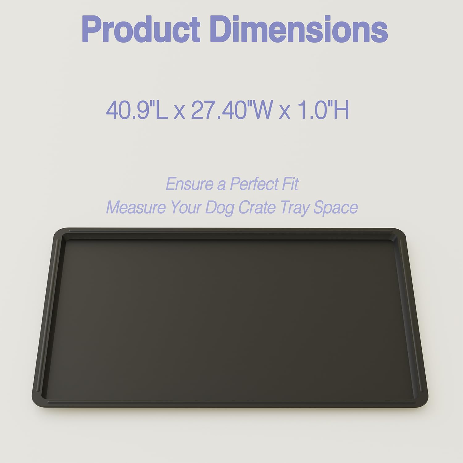 MOFBEAWK kennel tray setup demonstrates versatile use for dogs, cats, small pets.