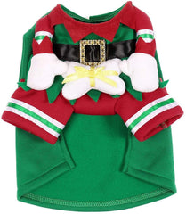 Mogoko elf-costume-elastic-neck-belly ensures comfortable, secure fit during play