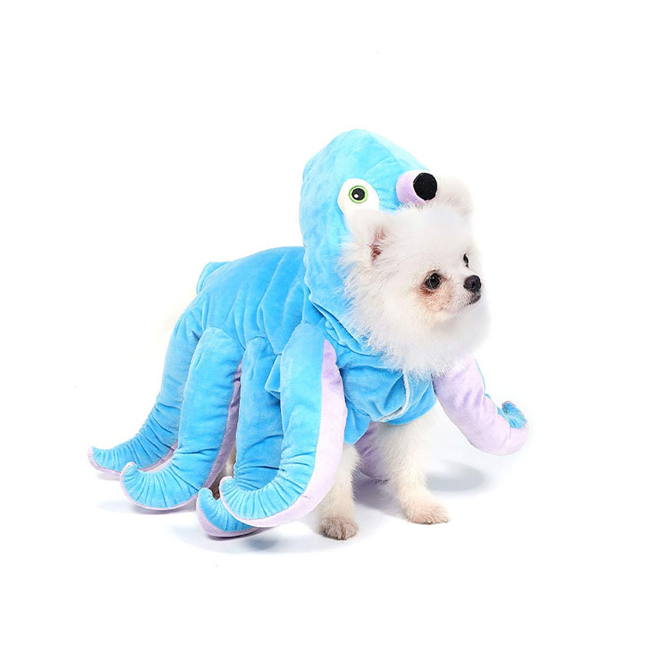 Mogoko octopus costume hat closeup, highlights soft materials and playful eight-leg design.