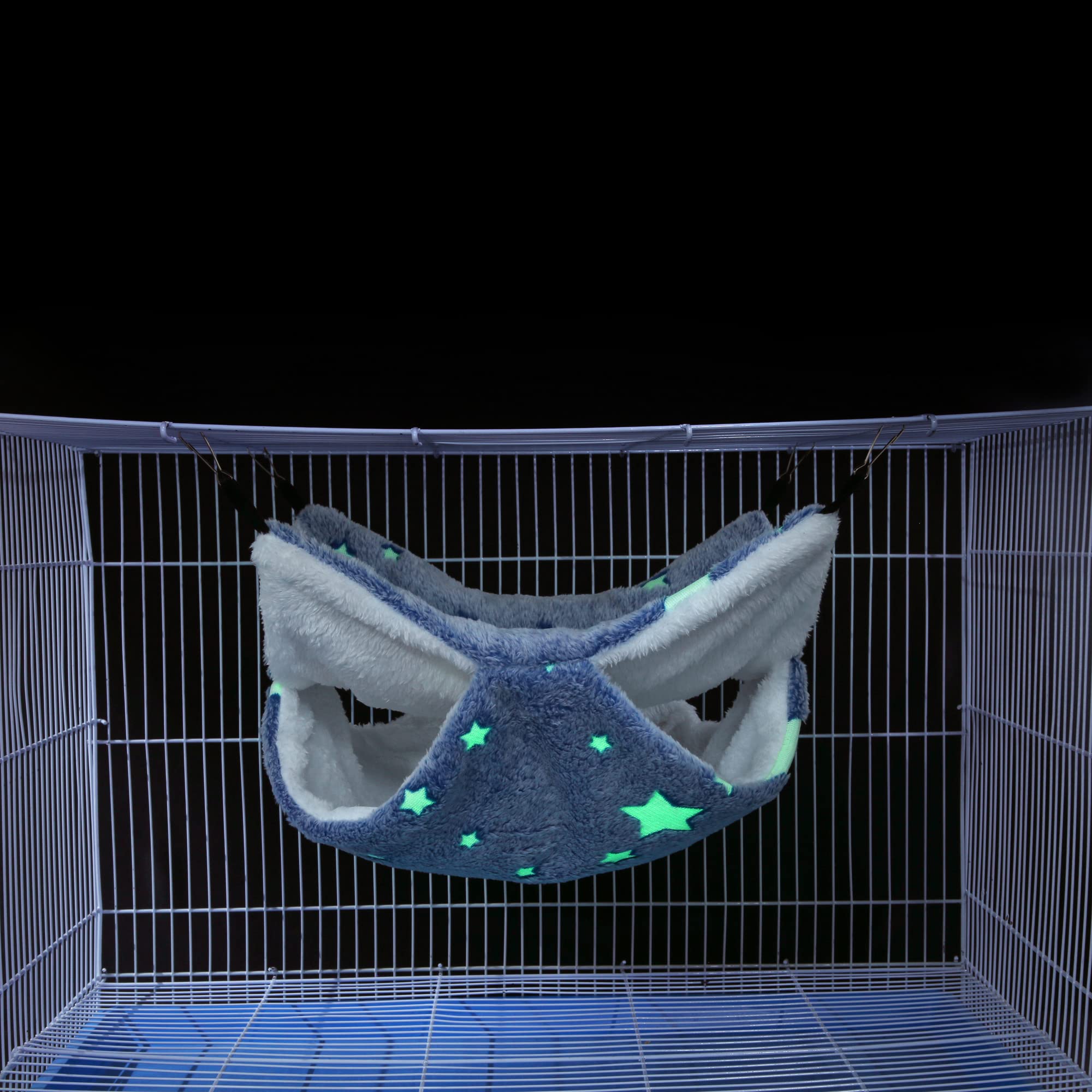 Mogoko packaging star-print included with hammock and long tunnel