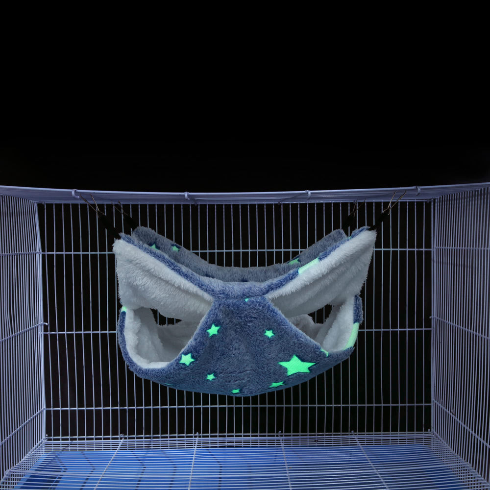 Mogoko packaging star-print included with hammock and long tunnel