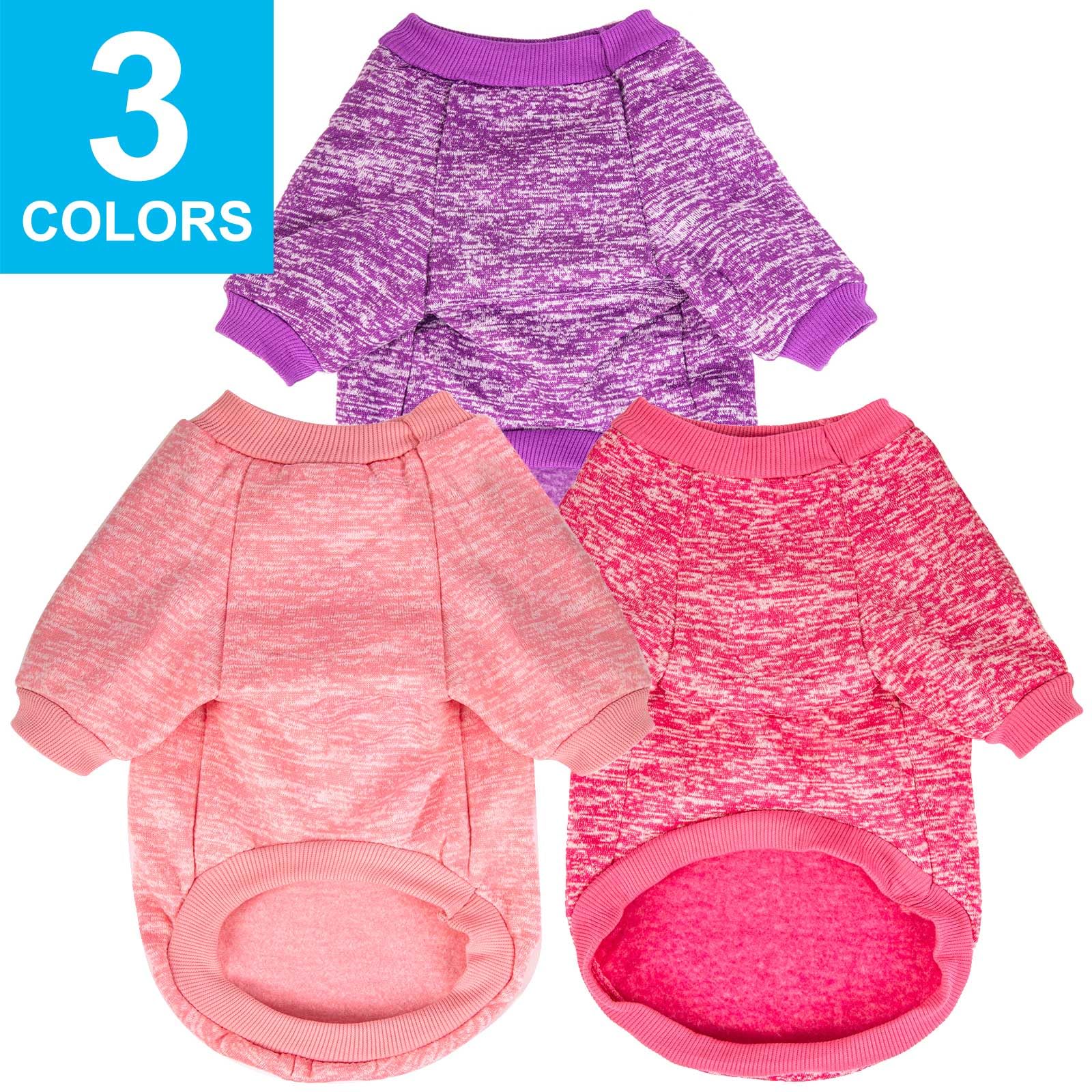 MOIRIG sudadera para perros rosa intenso, ideal para calor y estilo.