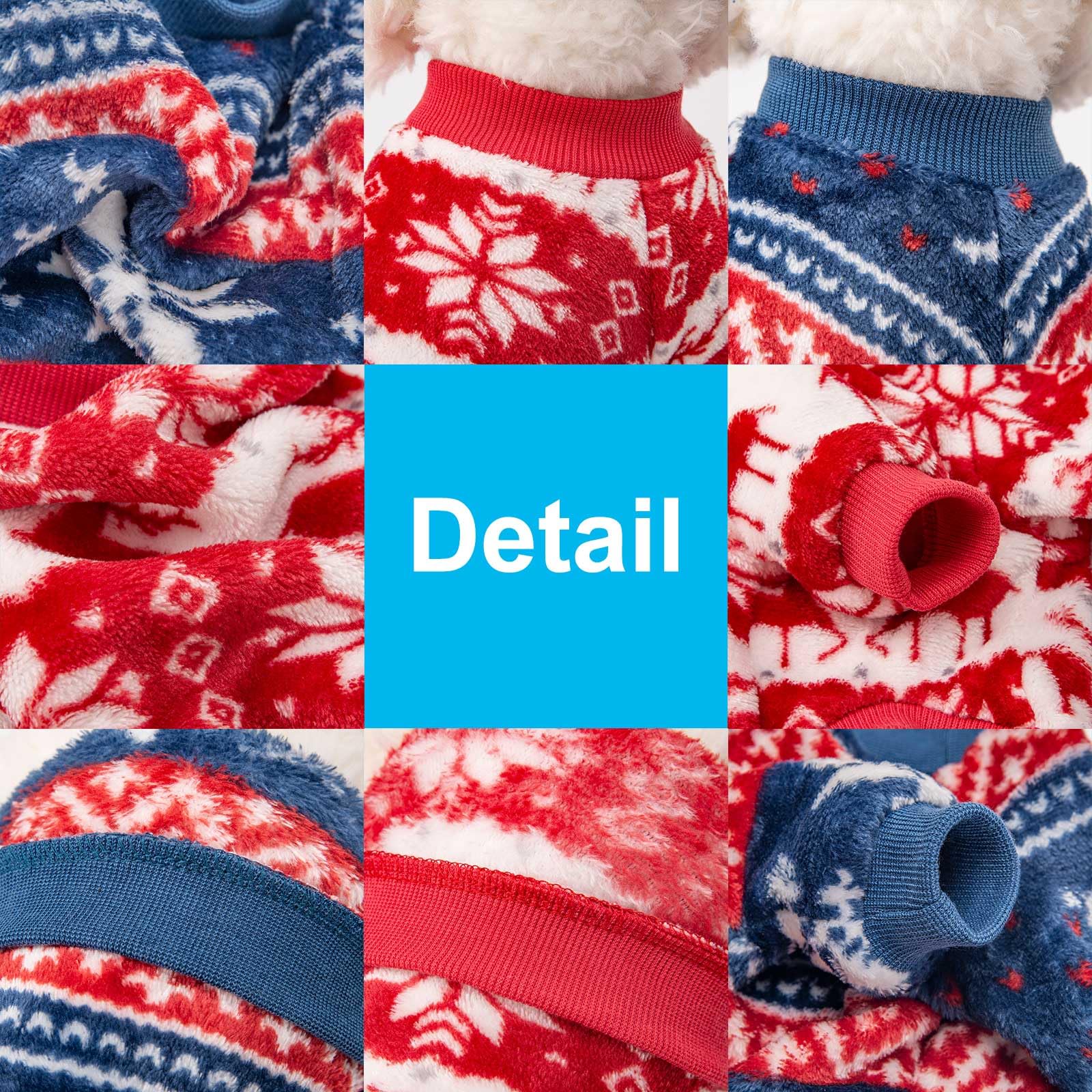 MOIRIG winter colors image displays festive red and navy for holidays