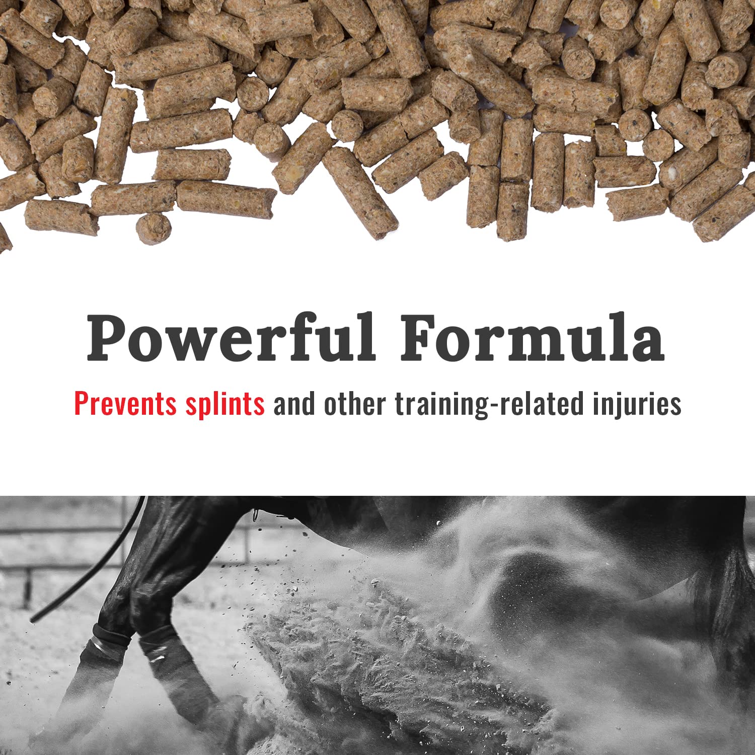 Mojo Joint pelleted texture close-up highlights easy-feeding form.