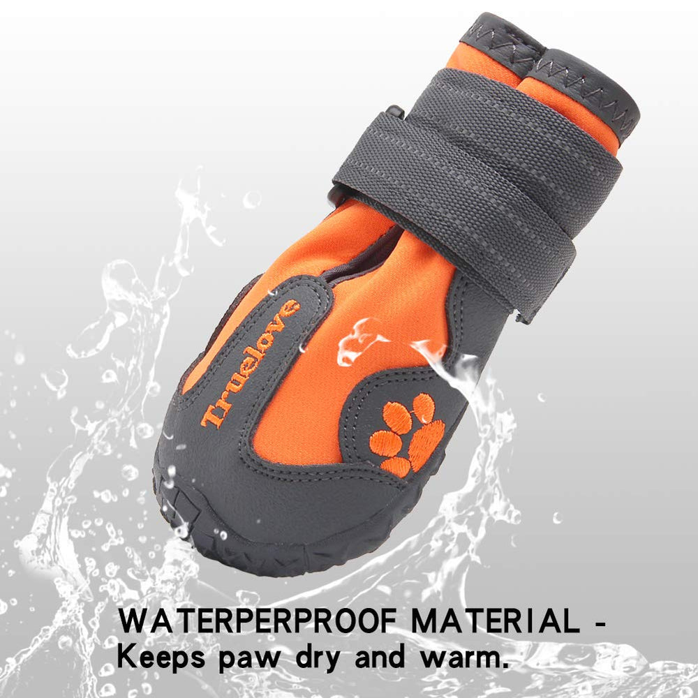 MOKCCI Truelove dog boots non-slip soles deliver reliable traction on surfaces