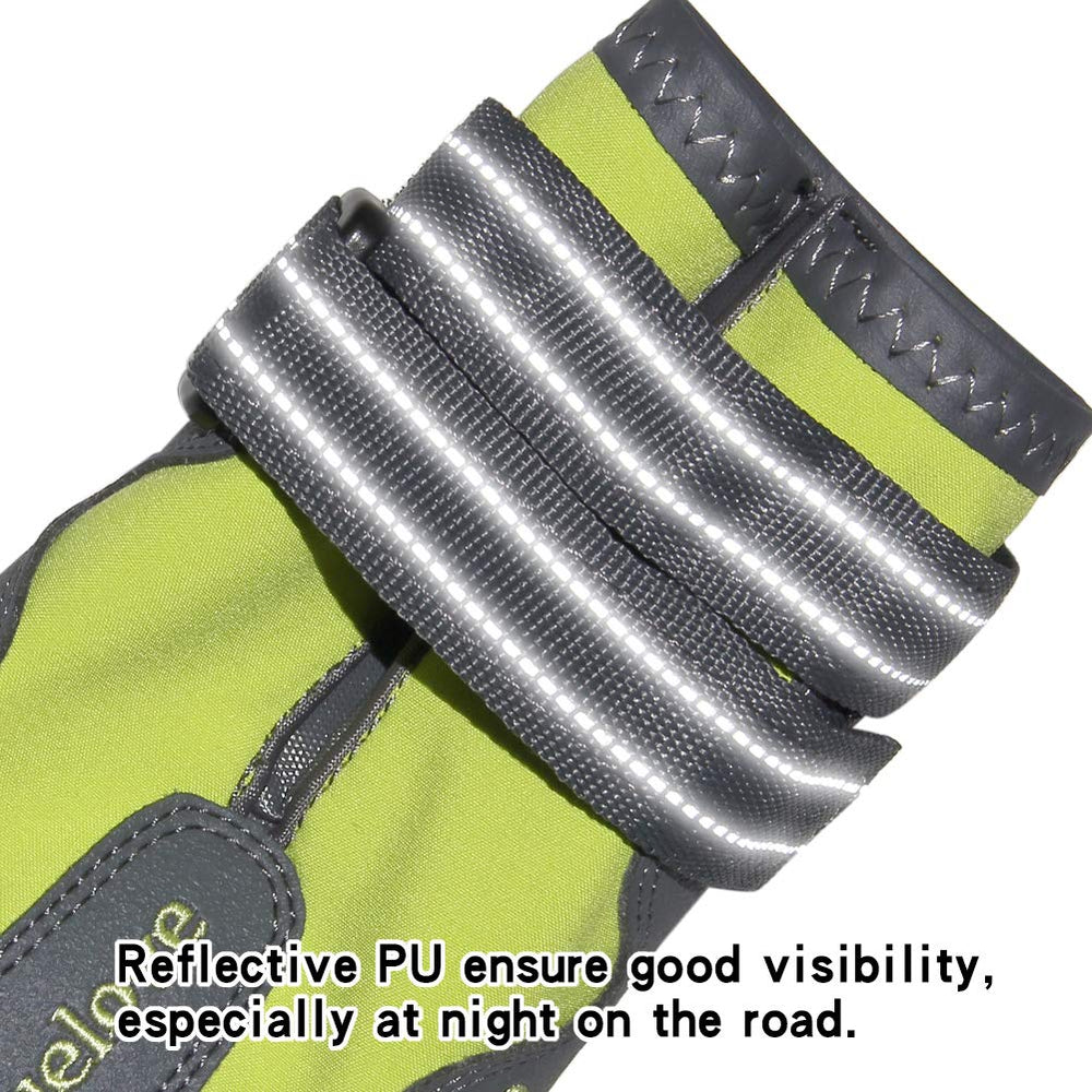 MOKCCI Truelove dog boots provide paw protection from debris like sticks and rocks.
