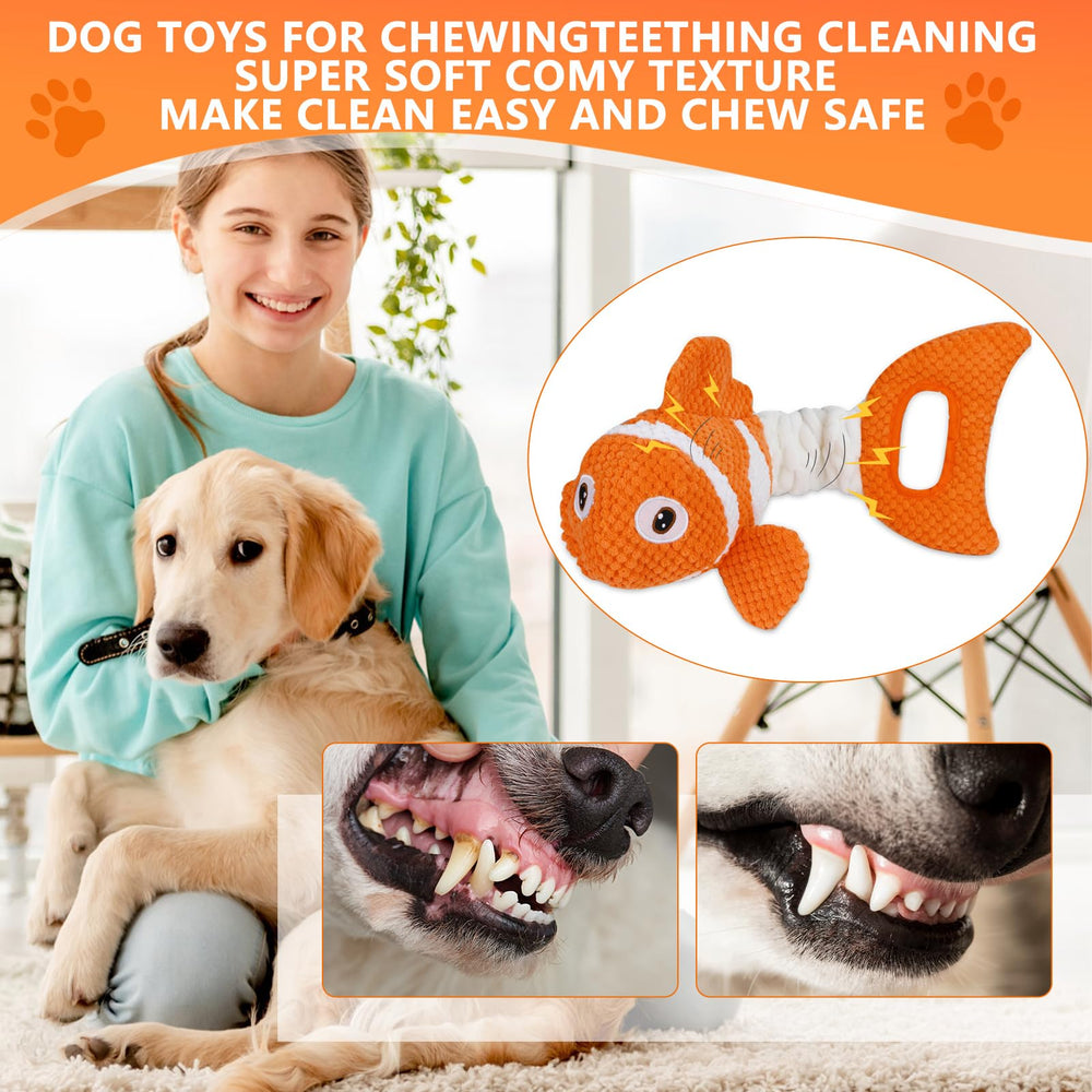 Molantaule squeaky toy shows action and squeaker during fetch and chew sessions.