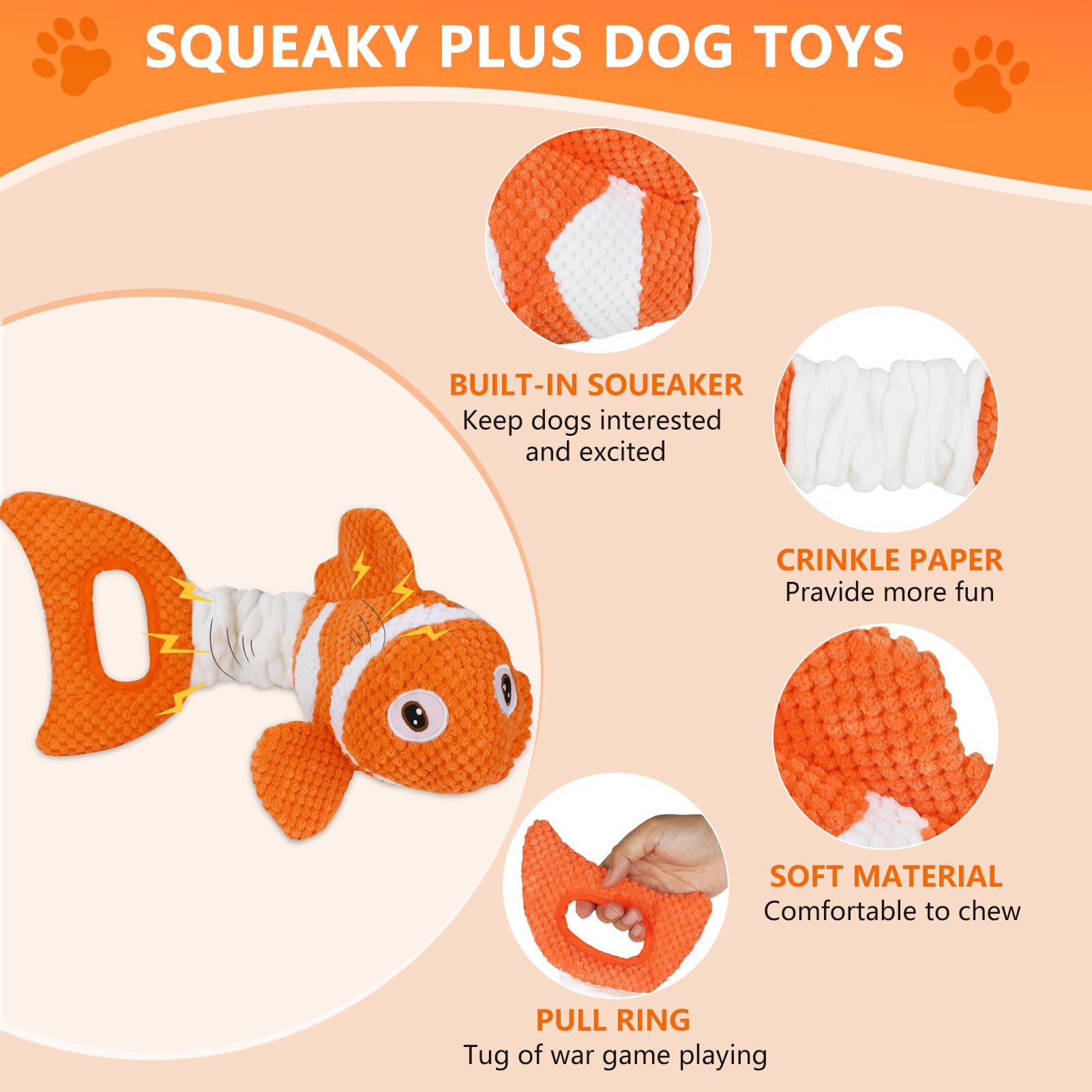 Molantaule tug-of-war toy features a handle for bonding and interactive play.