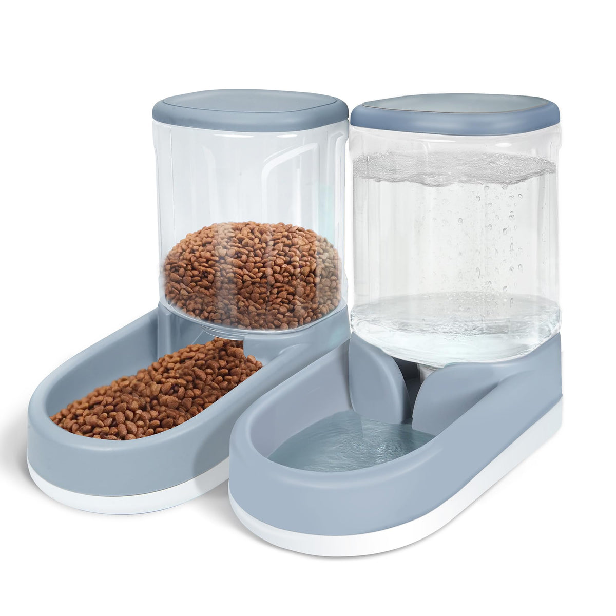 MOLOPARTY automatic feeder front view showing compact feeding solution