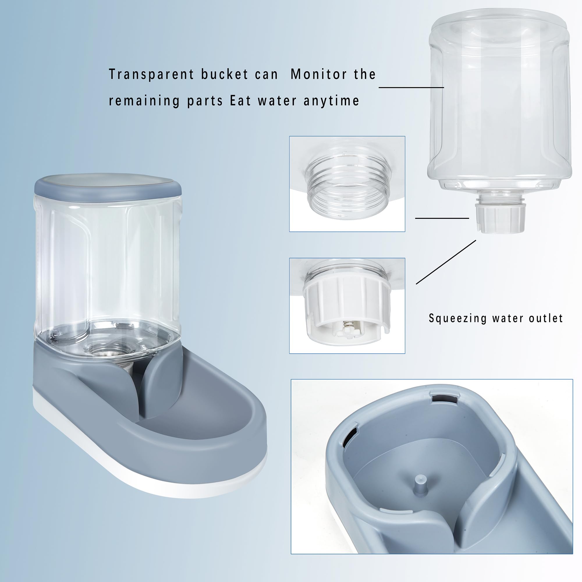 MOLOPARTY spiral valve water dispenser prevents leaks
