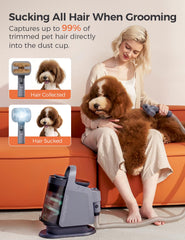 MomcozyPet FurEase dog grooming clippers for smooth, safe trims