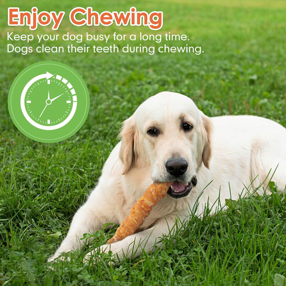 MON2SUN 9-inch length treats ideal for extended chew sessions.