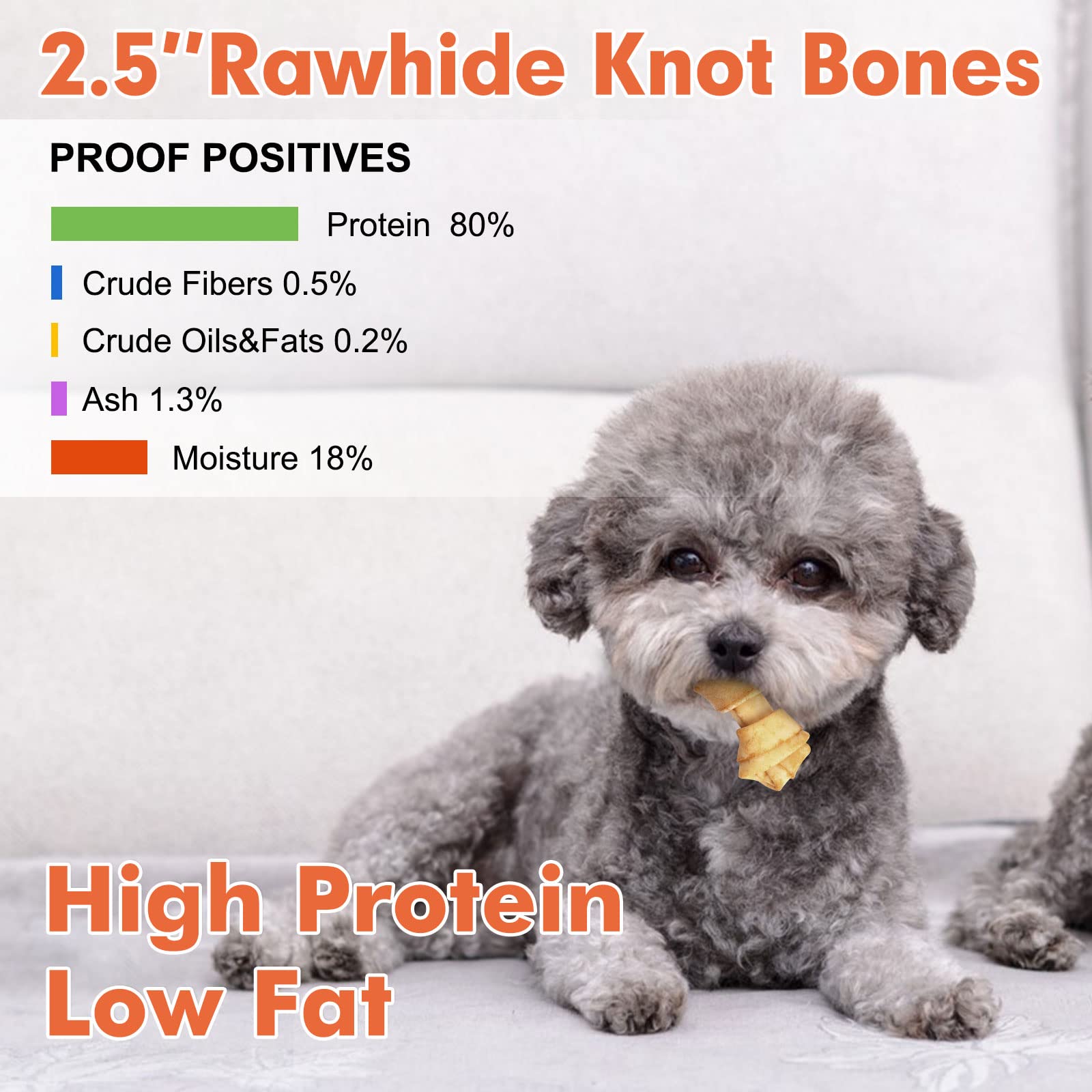 MON2SUN beefhide chews dental-friendly texture to keep dogs engaged