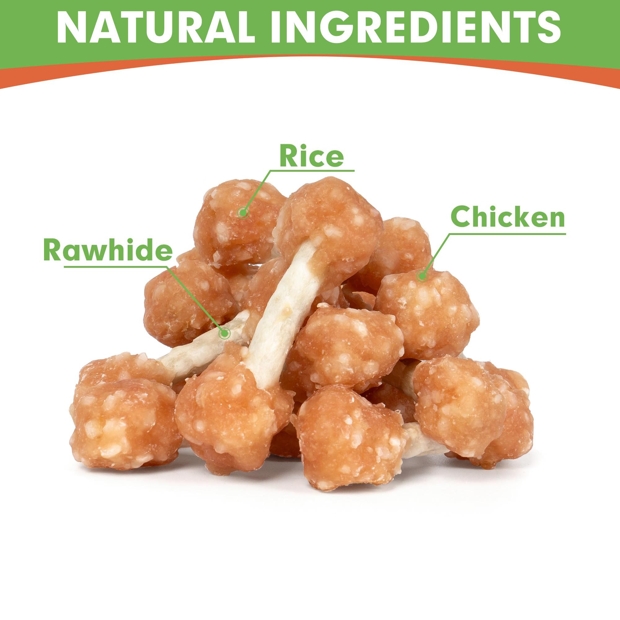 MON2SUN chicken breast fillets and brown rice ingredients, real protein for dogs.