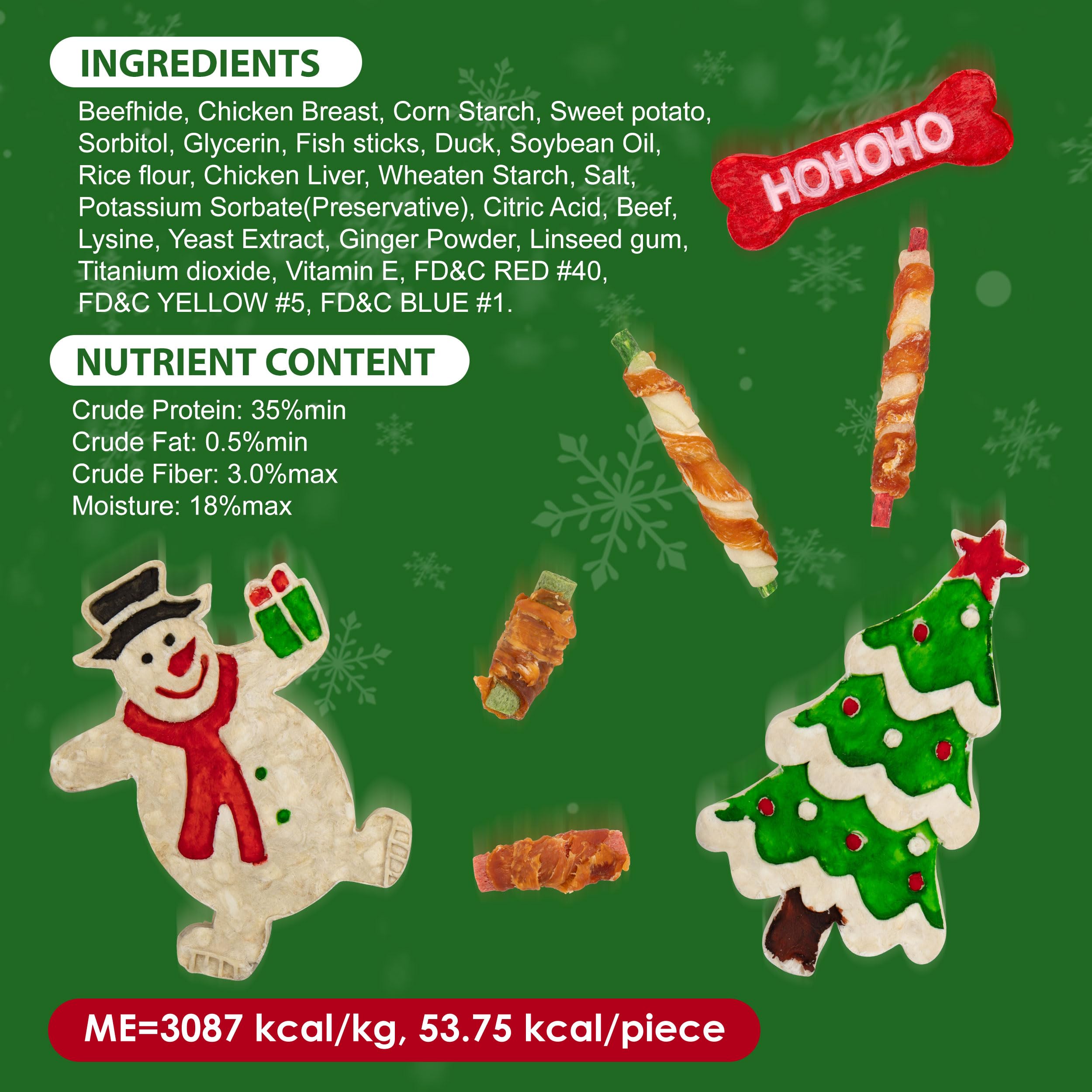 MON2SUN chicken-wrapped-red-green-rolls offer tasty centers for engaging playtime.
