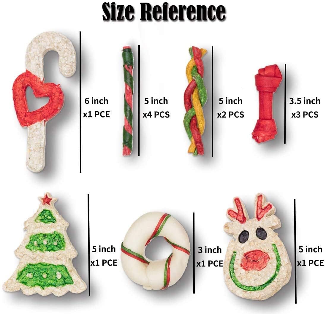 MON2SUN christmas stockings treats display—festive assortment for easy gifting