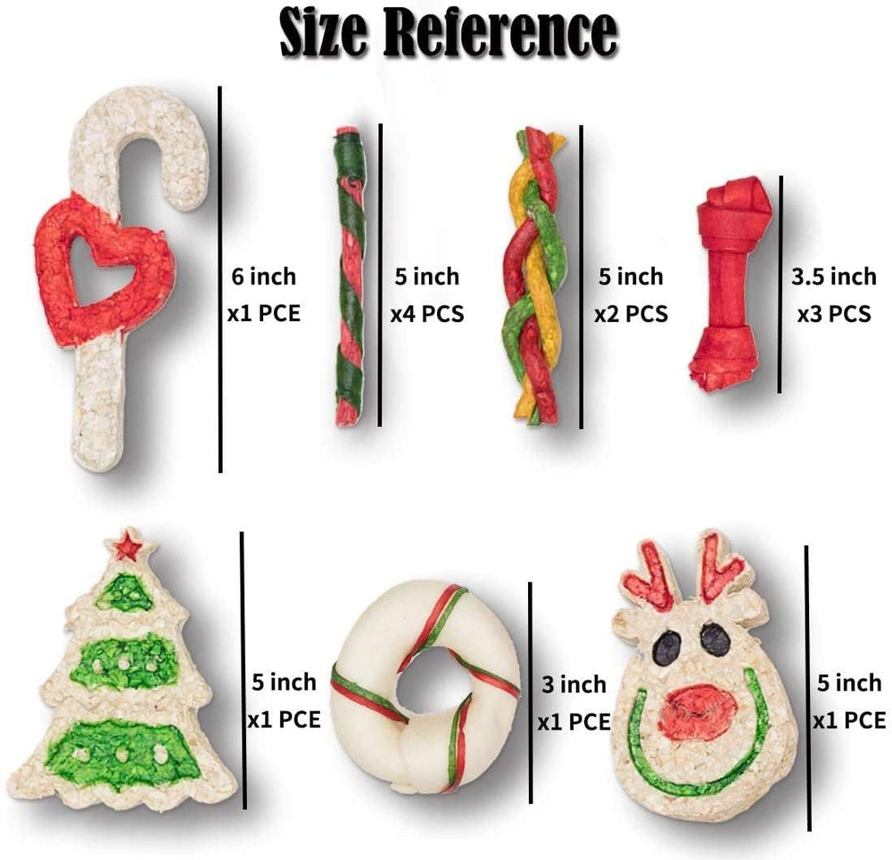 MON2SUN christmas stockings treats display—festive assortment for easy gifting