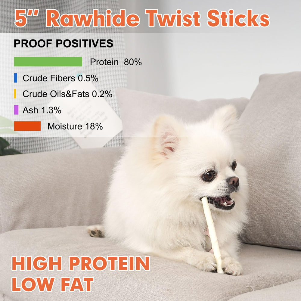 MON2SUN natural rawhide twist sticks in packaging highlight no artificial colors