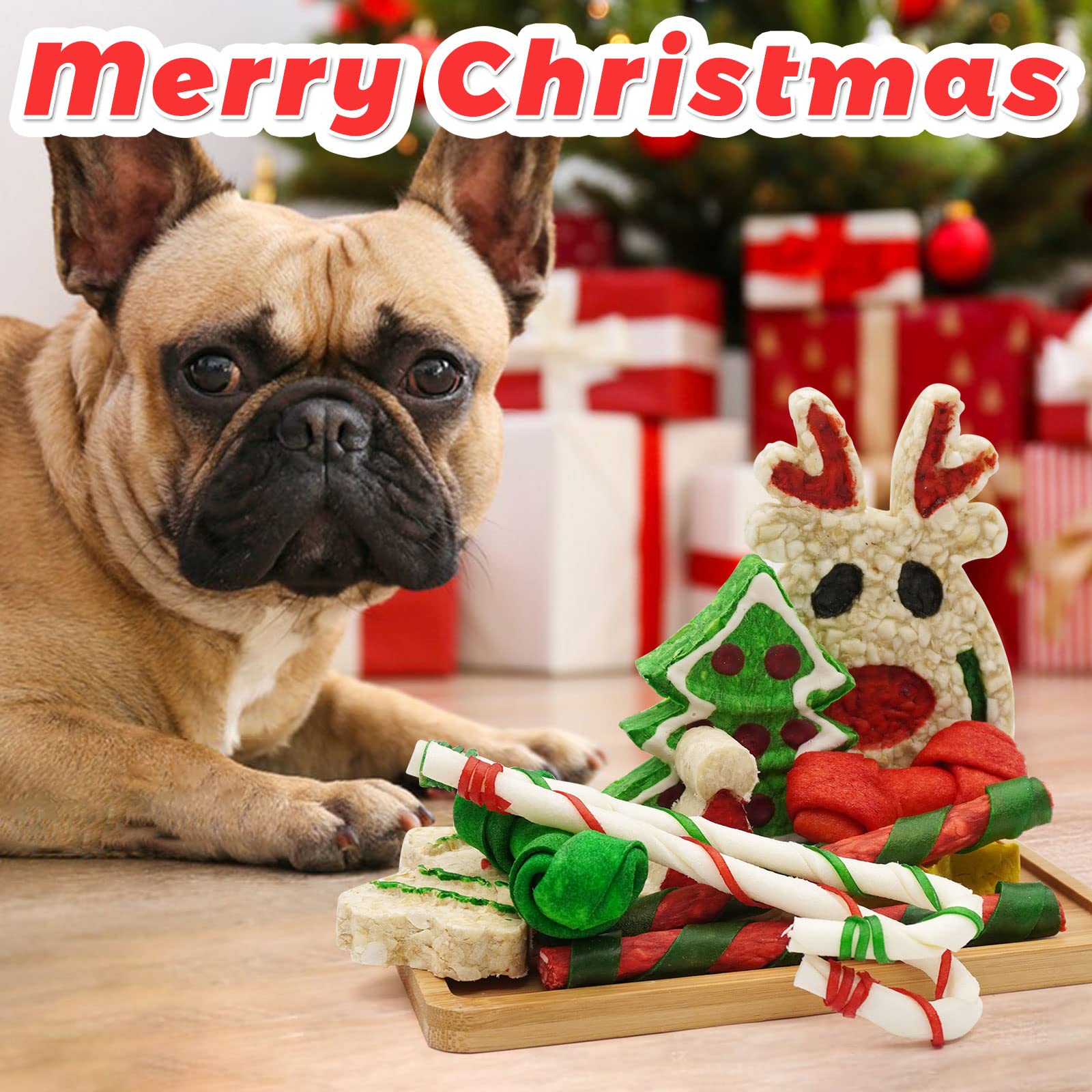MON2SUN ginger man 1pc - holiday-inspired chew for small dogs.