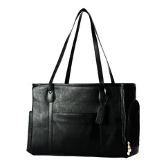 Monanller dog purse carrier front view highlights portable style for daily outings.